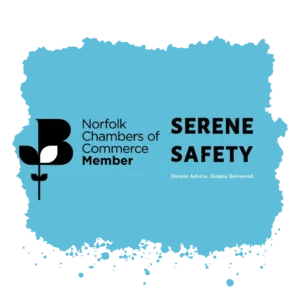 Norfolk Chambers of Commerce Logo with Serene Safety logo